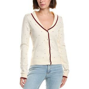 Serenette Womens  Cardigan Sweater, White